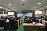 Paripurna DPRD Pamekasan pembahasan RPJMD kabupaten. (Madurakita.com/its)