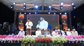 Andi Ali Syahbana saat memberikan sambutan (madurakita.com).