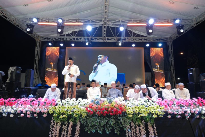 Andi Ali Syahbana saat memberikan sambutan (madurakita.com).