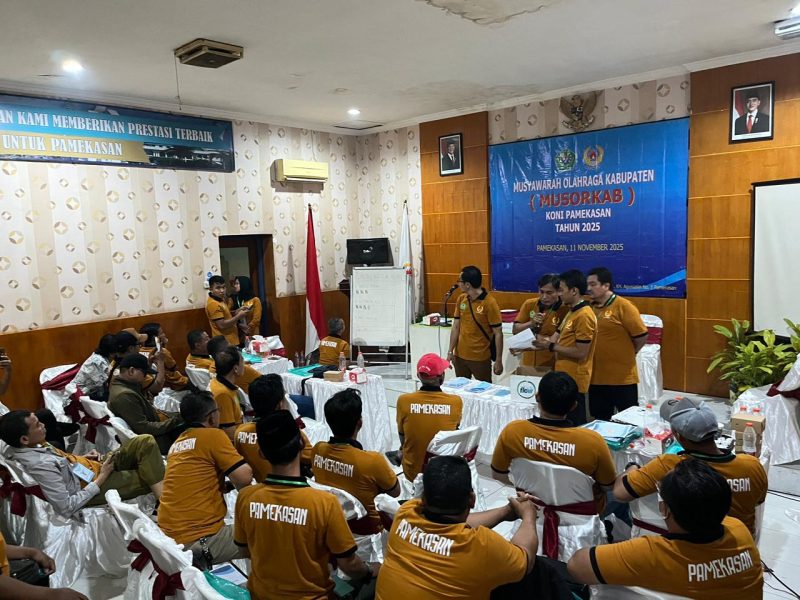 Musyawarah pemilihan ketua KONI Pamekasan (madurakita.com)