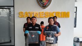 
Satreskrim Polres Pamekasan saat melakukan konferensi pers (madurakita.com) 