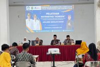 Disdikbud Pamekasan saat melakukan pelatihan (madurakita.com).