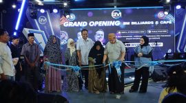 Peresmian Billiard Cafe oleh H. Her (madurakita.com)