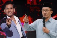 Valen (kiri) Bupati Pamekasan (kanan). 