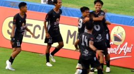 Persepam Pameksan saat menjamu Banteng Jatim FC di SGMRP (Madurakita.com)
