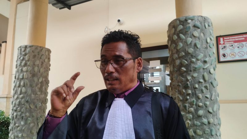 Suhairi saat dimintai keterangan (madurakita.com).