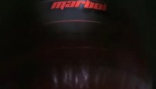 Balon udara yang bertuliskan Marbol saat diterbangkan (Madurakita.com)