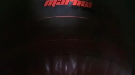 Balon udara yang bertuliskan Marbol saat diterbangkan (Madurakita.com)